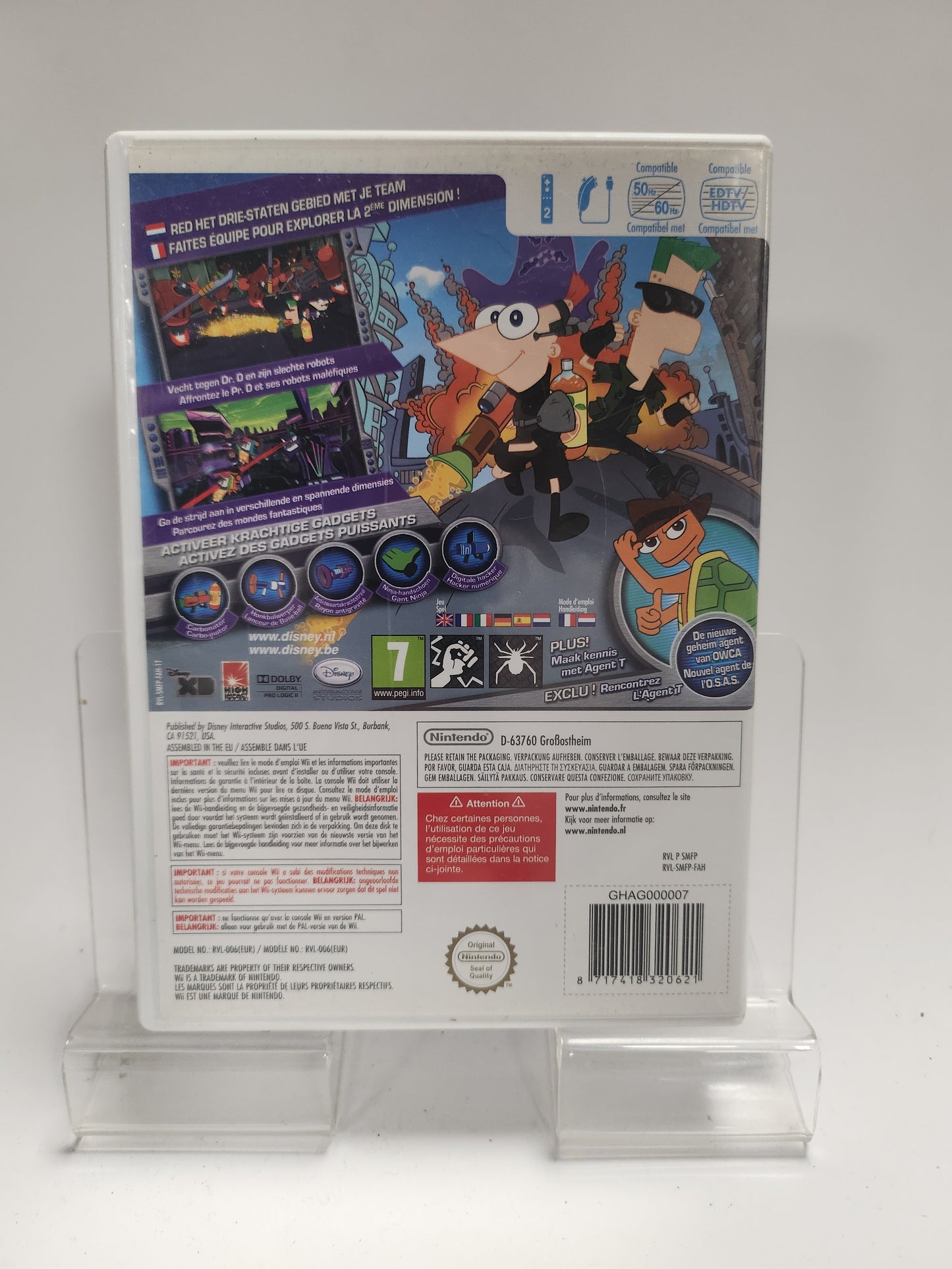 Phineas and Ferb across the 2nd Dimension Nintendo Wii