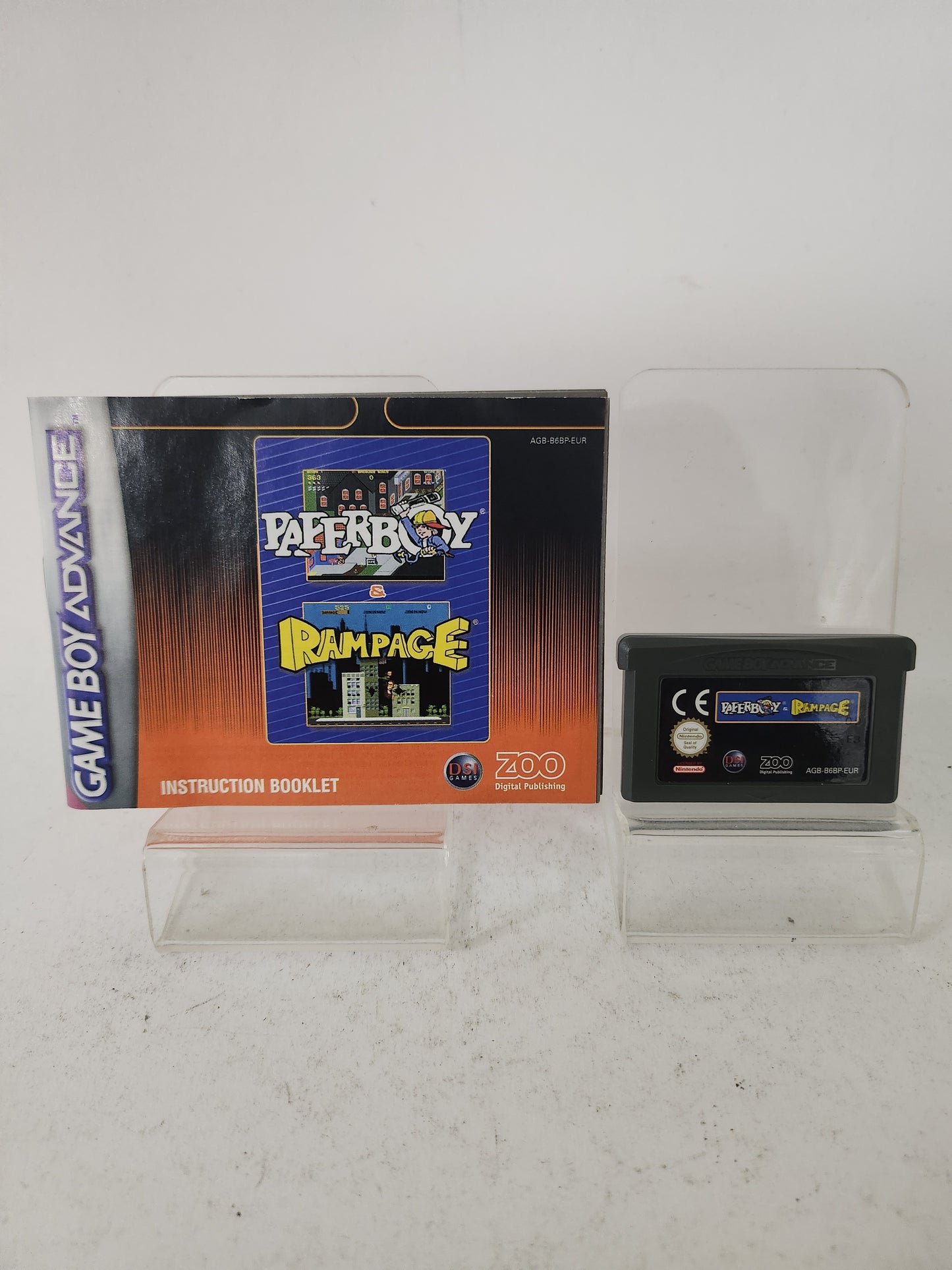 Paperboy & Rampage Boxed Game Boy Advance