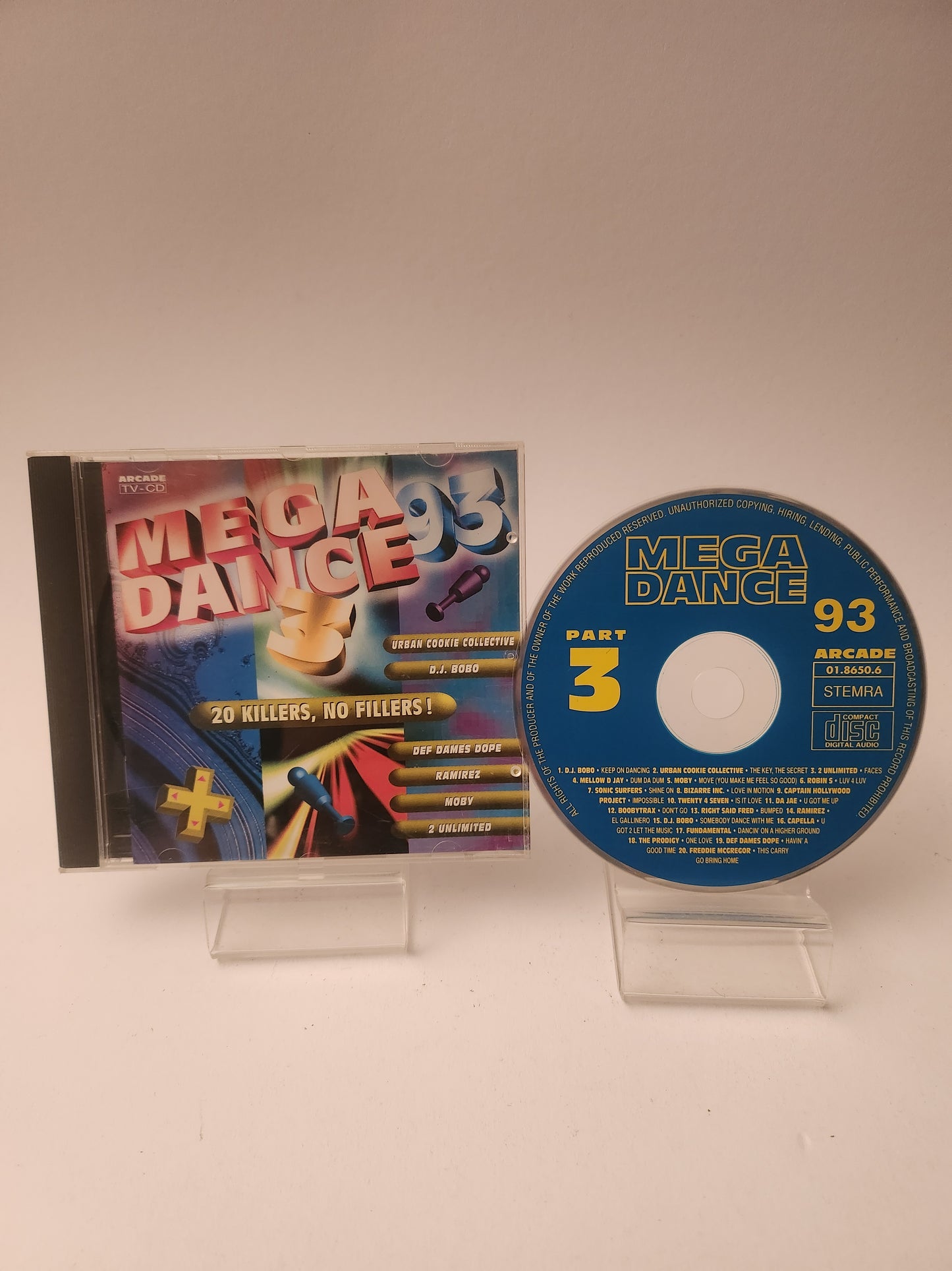 Mega Dance 93 Part 3 CD