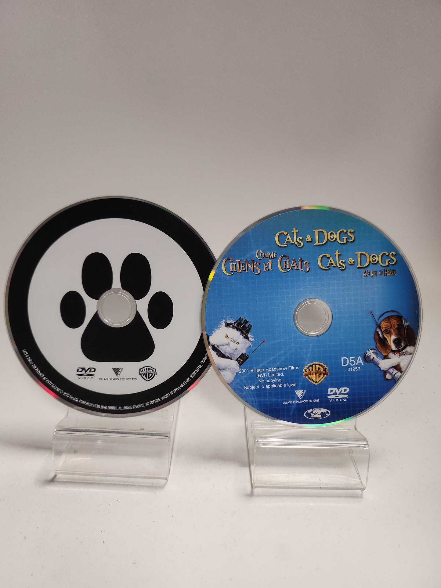 Cats & Dogs 2 Pack Dvd Kids