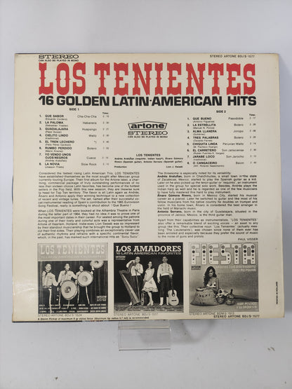 16 Golden Latin-American Hits: Los Tenientes LP Vinyl