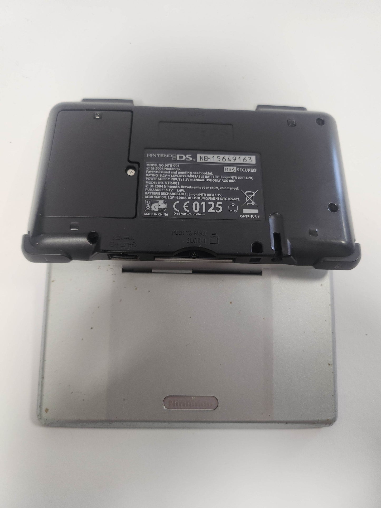 Zilver Nintendo DS + Touchpen en Oplader - Feniks Gameshop