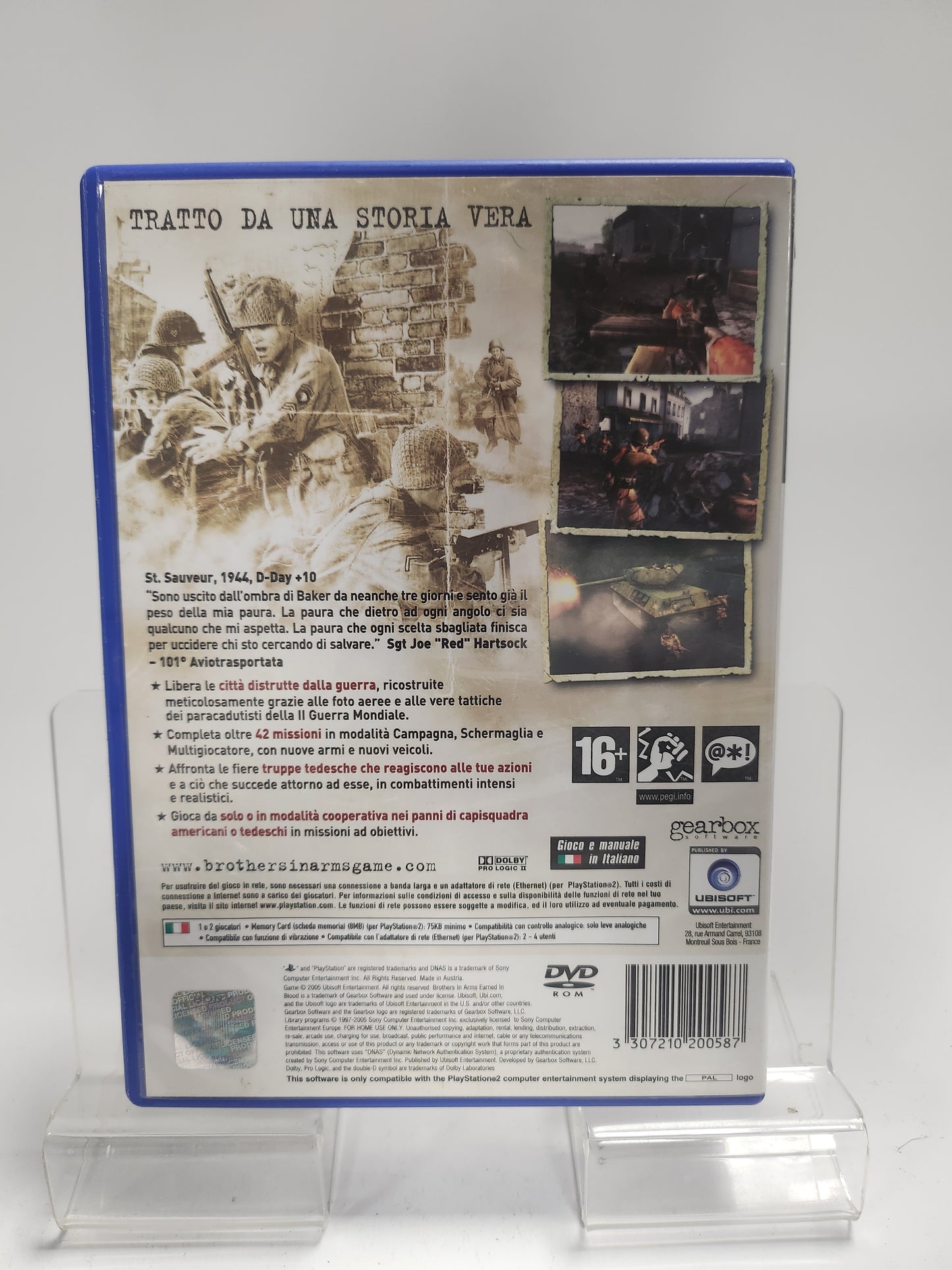 Brothers in Arms Earned in Blood Playstation 2