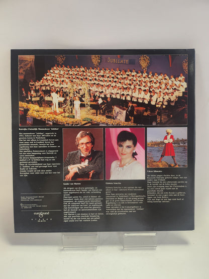 Katwijks Christelijk Mannenkoor "Jubilate" olv Sander van Marion zingt Bekende Internationale Kerstliederen LP Vinyl