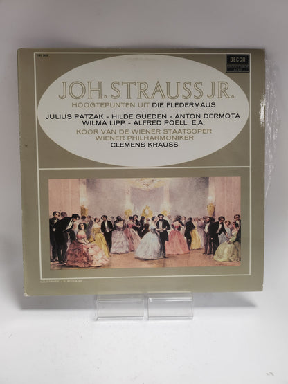 Johann Strauss Jr: Hoogtepunten uit "Die Fledermaus" LP Vinyl