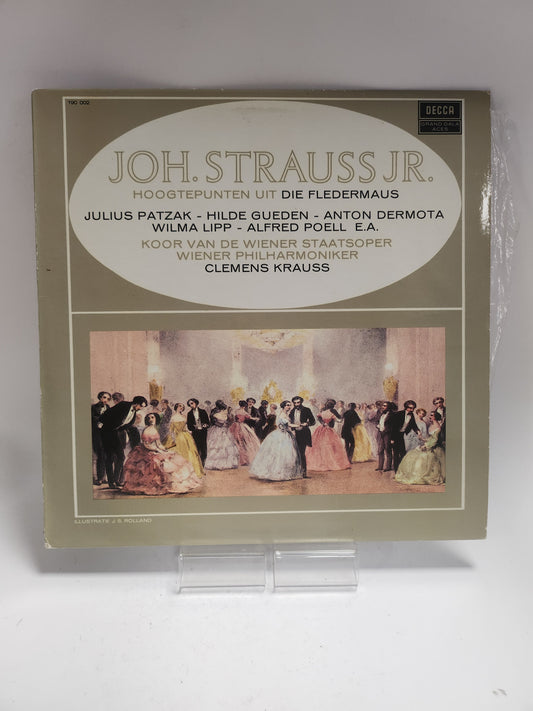 Johann Strauss Jr: Hoogtepunten uit "Die Fledermaus" LP Vinyl