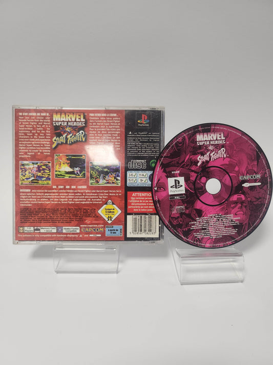 Marvel Super Heroes vs Street Fighter (No Frontcover, No Book) PlayStation 1 - Feniks Gameshop
