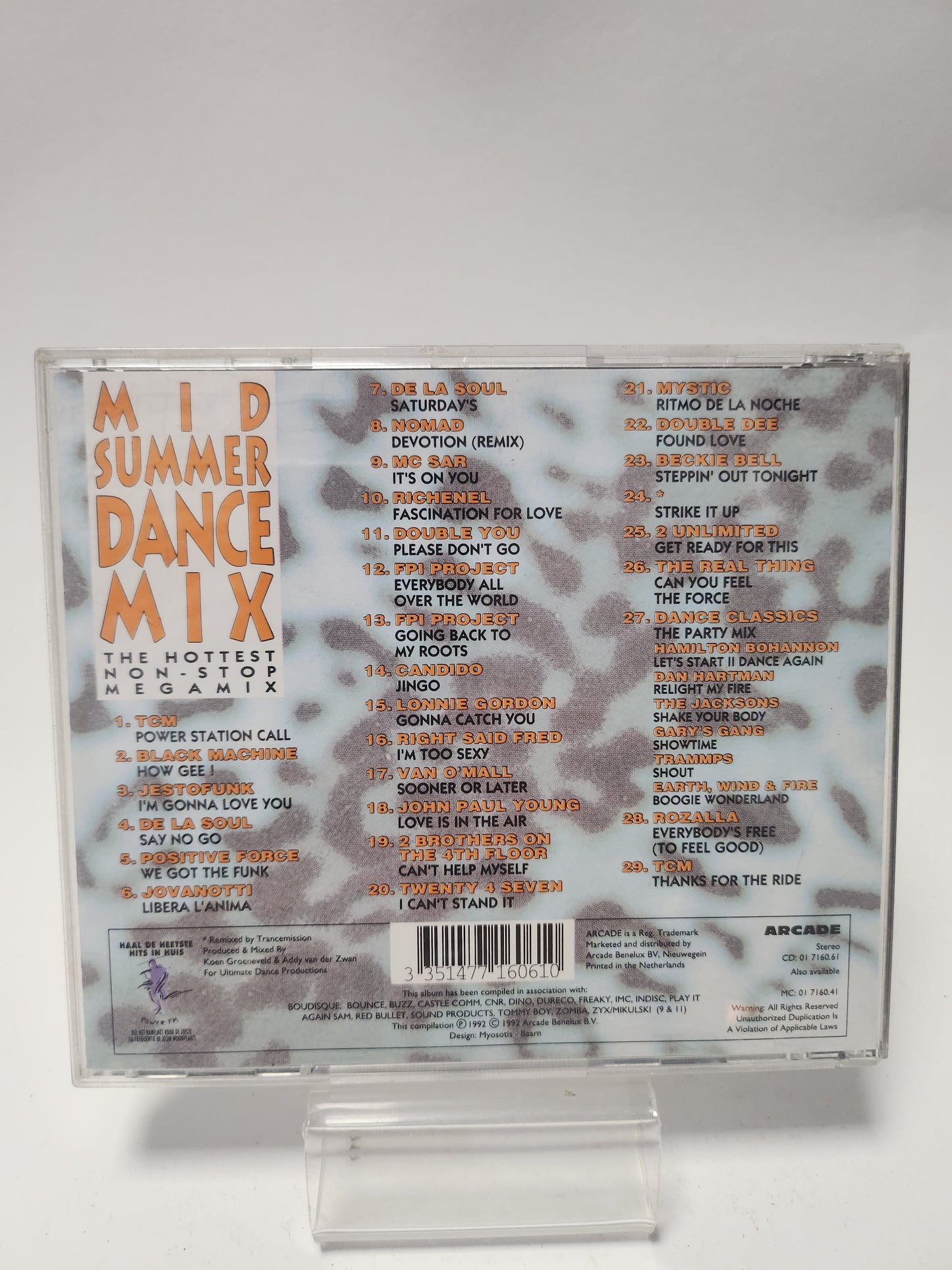Mid Summer Dance Mix CD
