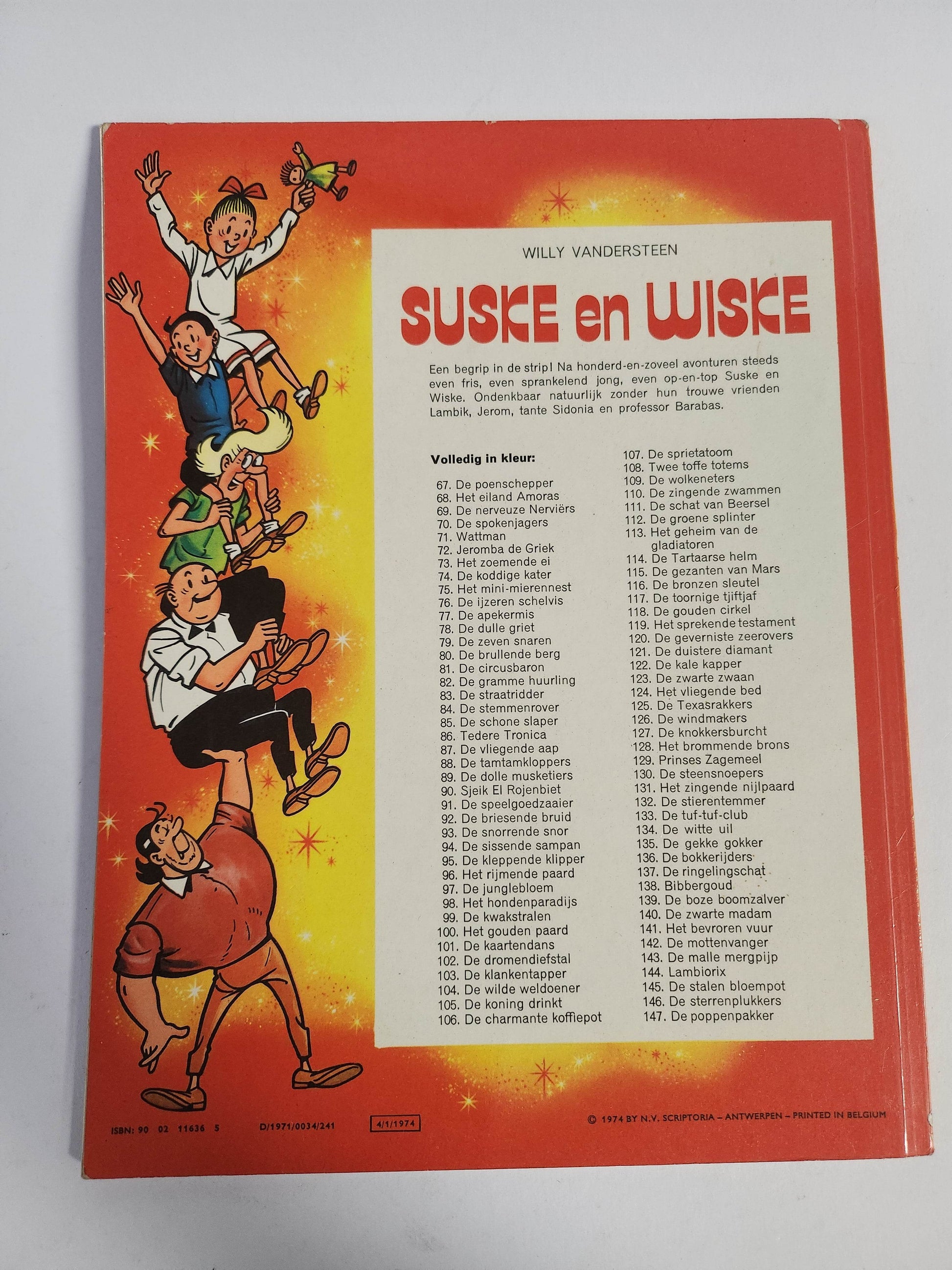 124: het Vliegende Bed Suske en Wiske - Feniks Gameshop