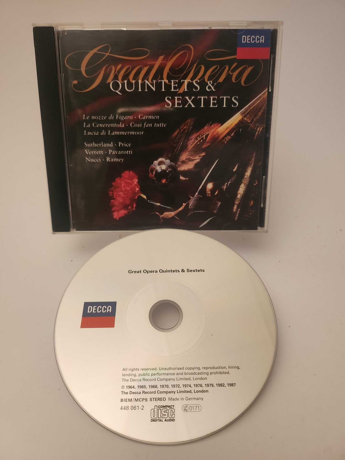 Great Opera Quintets & Sextets CD