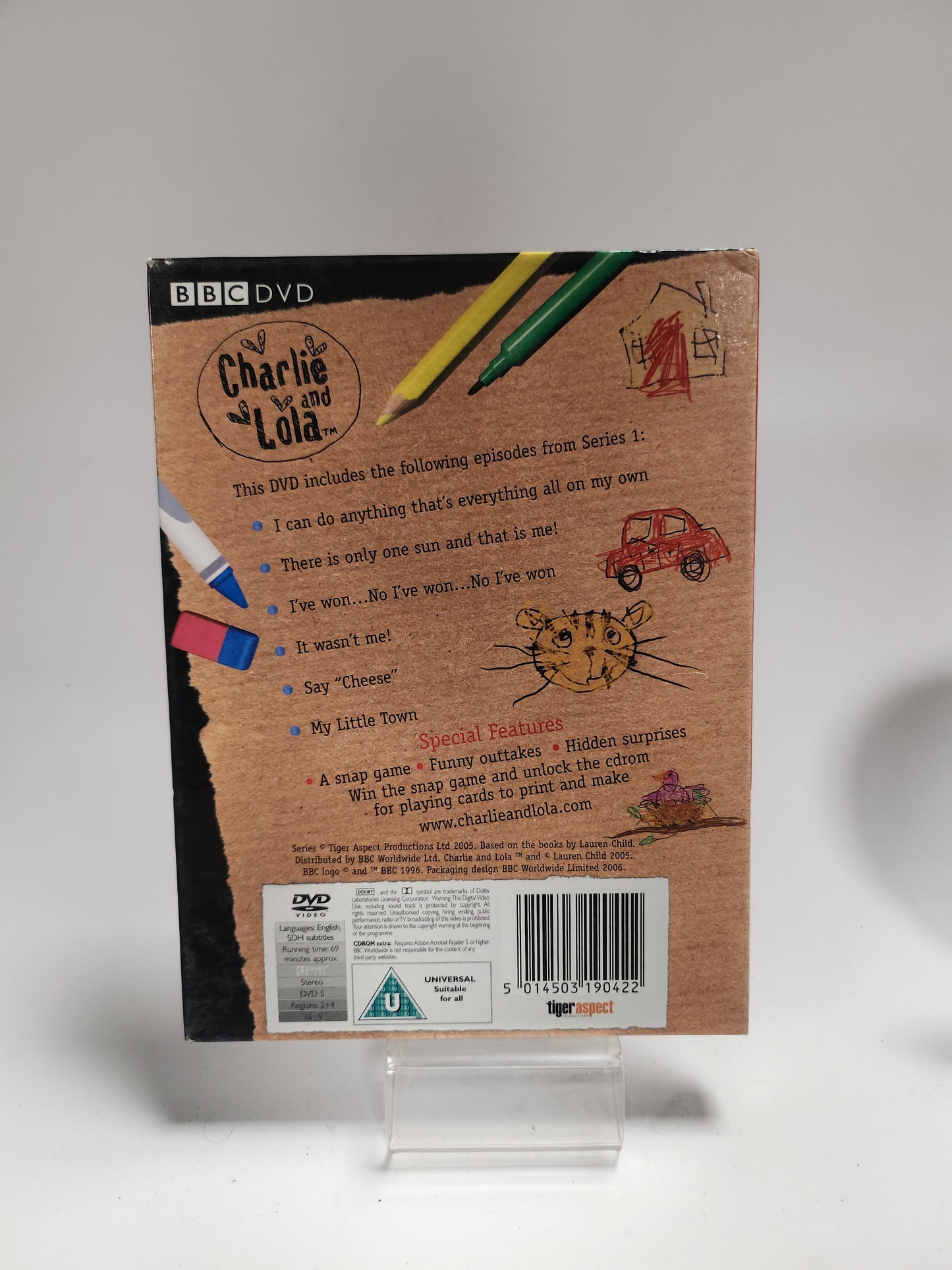 Charlie and Lola Three Dvd Kids