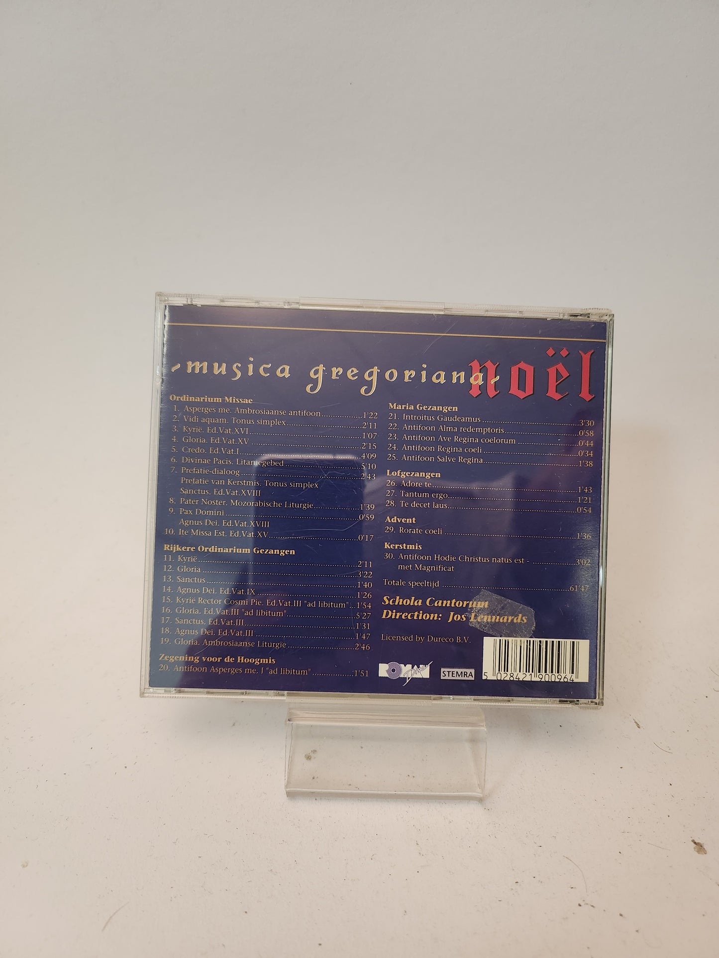 Musica Gregoriana: Noel CD