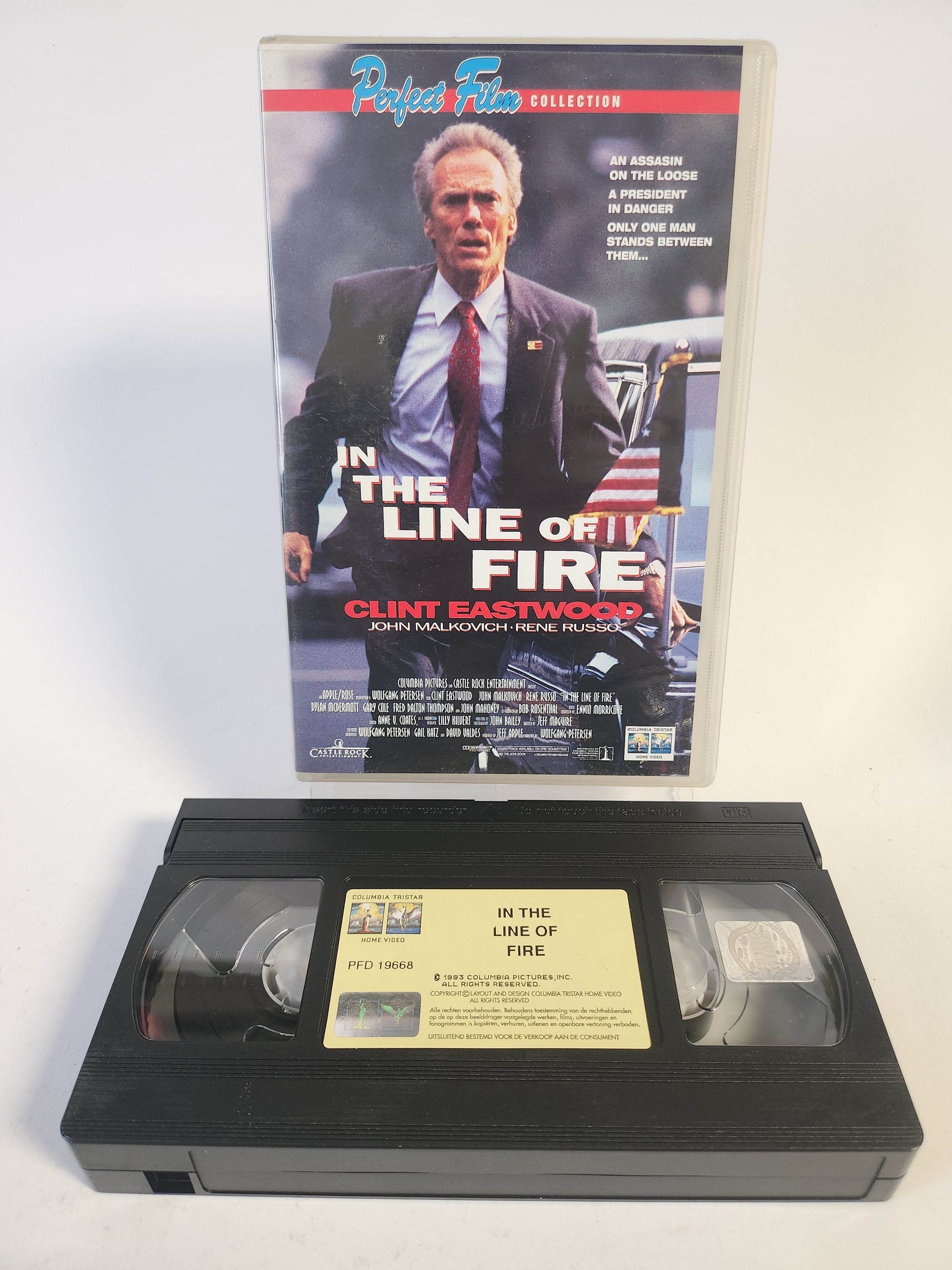 In the Line of Fire VHS - Feniks Gameshop