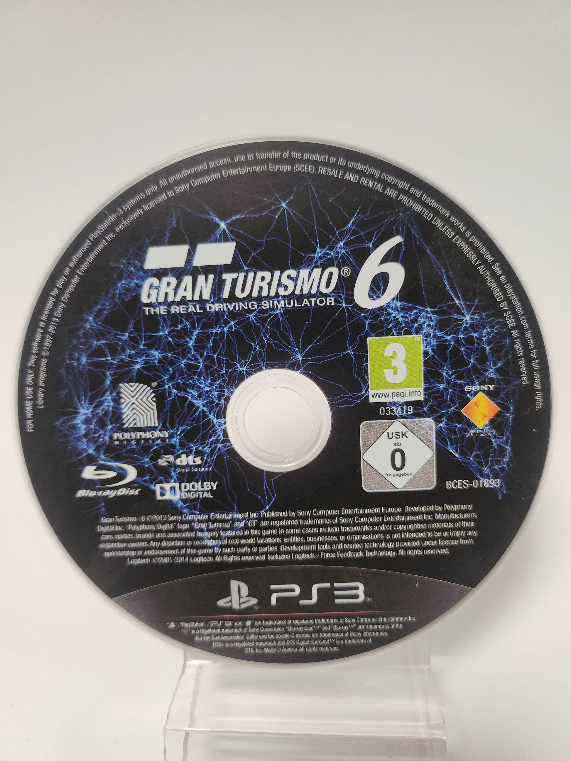 Gran Turismo 6 (Disc Only) PlayStation 3 - Feniks Gameshop
