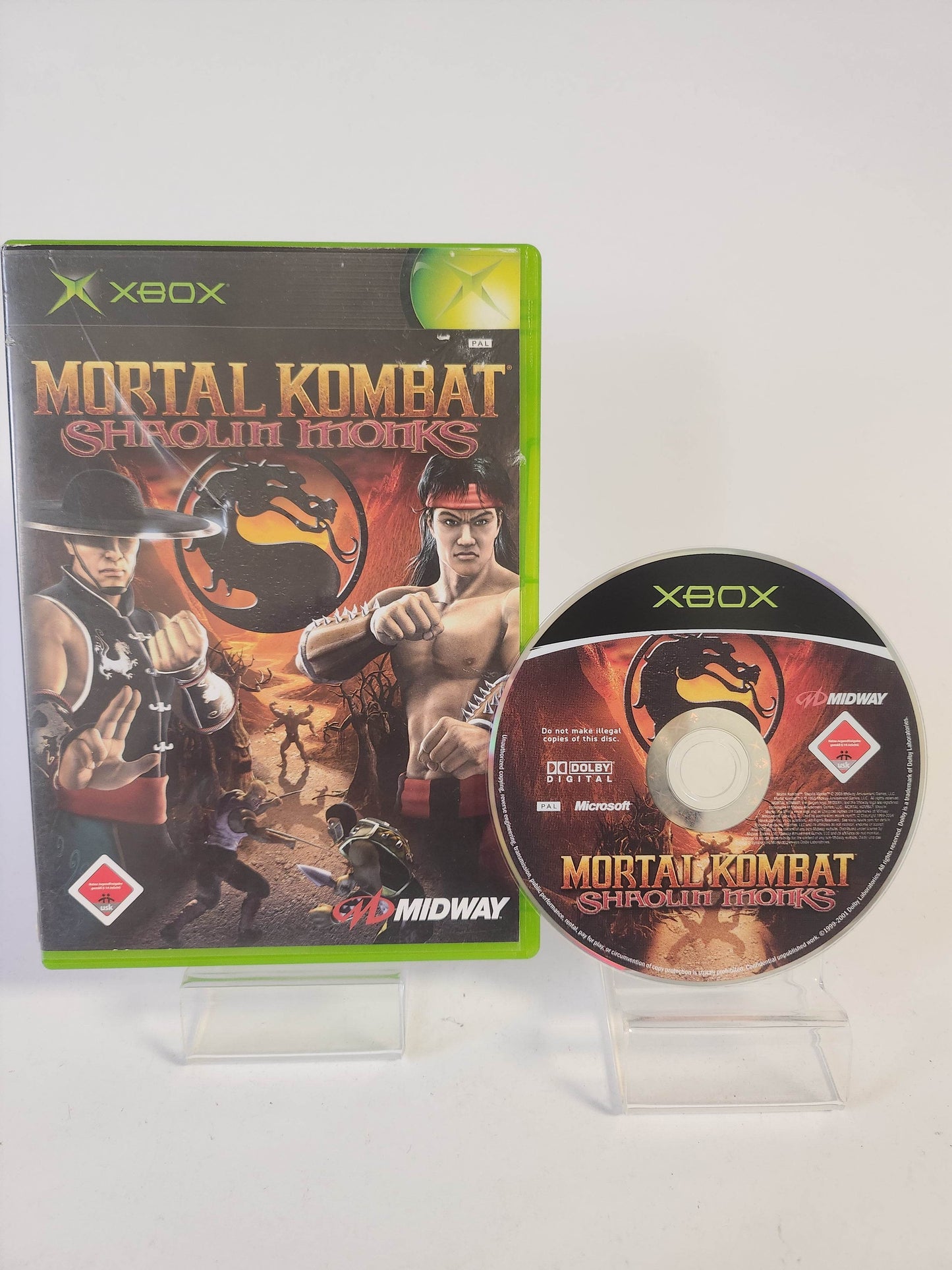 Mortal Kombat Shaolin Monks (No Book) Xbox Original - Feniks Gameshop