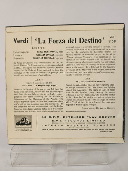 Verdi: la Forza del Destino Single Vinyl - Feniks Gameshop