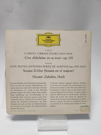 Nicanor Zabaleta: Hohe Schule fur Harfe Single Vinyl