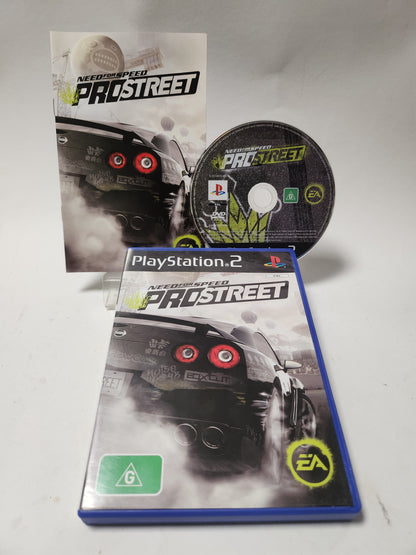 Need for Speed Prostreet Australian Cover Playstation 2