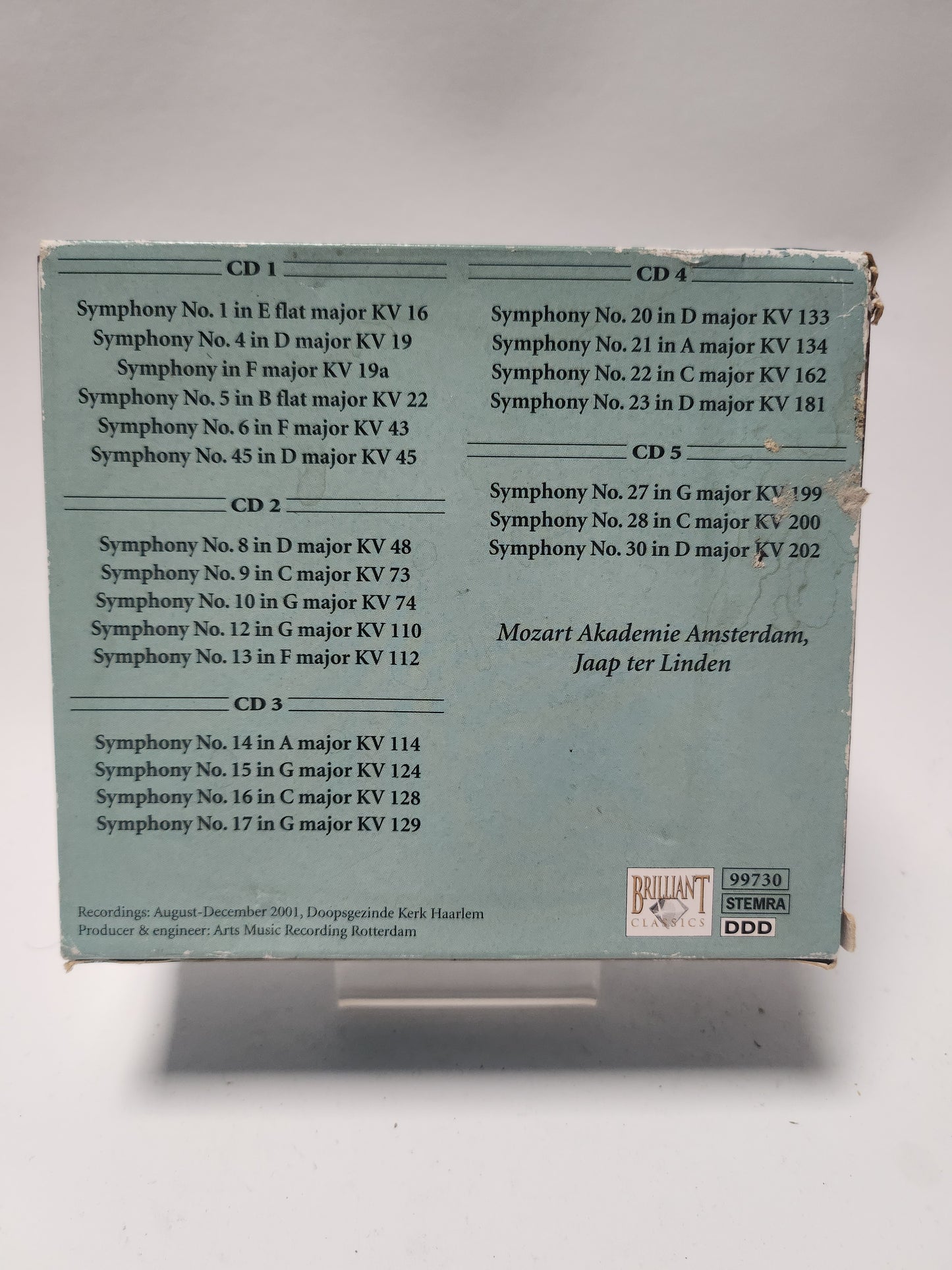 Symphonies Volume 1 CD Box