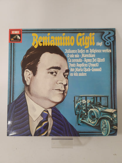 Beniamino Gigli zingt Itsliaanse Liederen en Religieuze Werken LP Vinyl