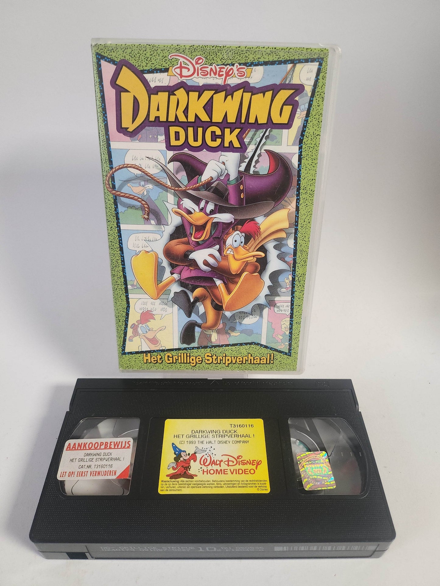 Disney's Darkwing Duck: het Grillige Stripverhaal VHS Kids - Feniks Gameshop