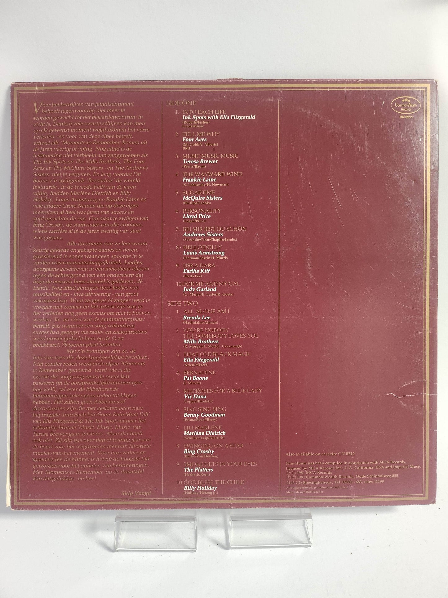 Moments to Remember LP Vinyl - Feniks Gameshop