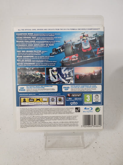 F1 2012 (No Book) PlayStation 3