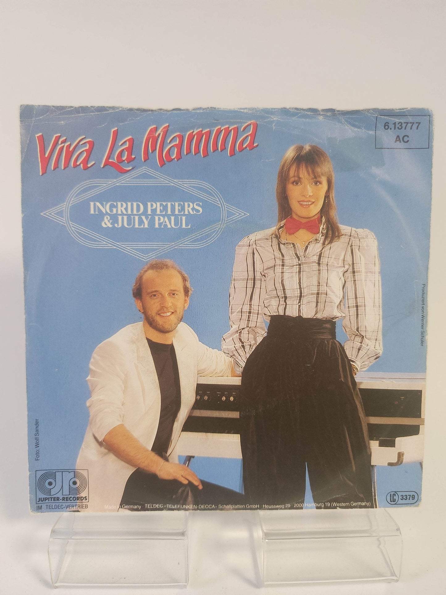 Ingrid Peters & July Paul: Viva La Mamma Single Vinyl - Feniks Gameshop