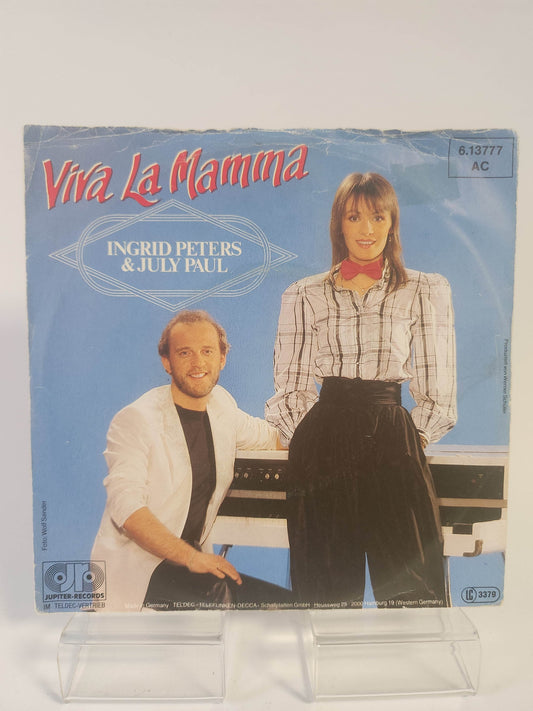 Ingrid Peters & July Paul: Viva La Mamma Single Vinyl - Feniks Gameshop