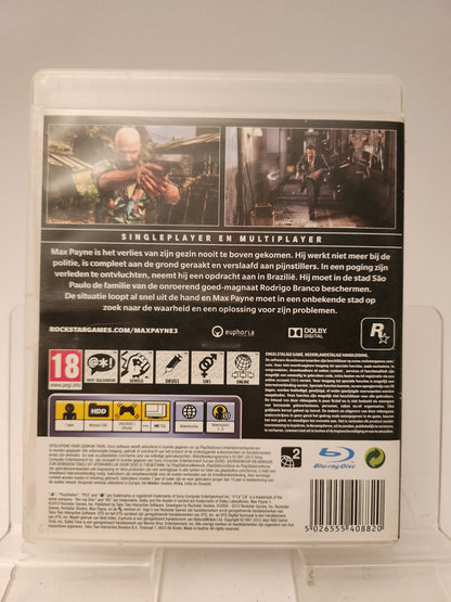 Max Payne Playstation 3