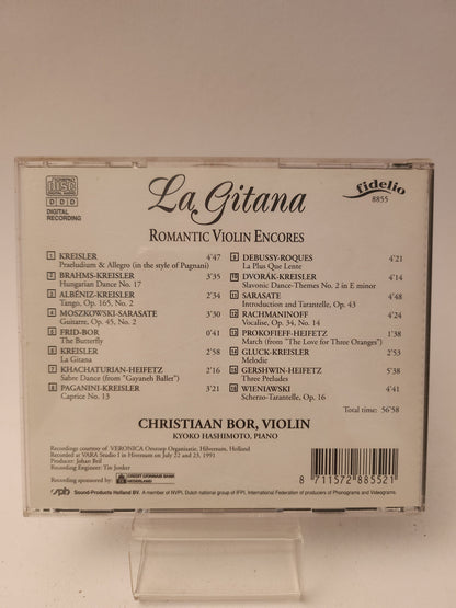 La Gintana: Romantic Violin Encores CD