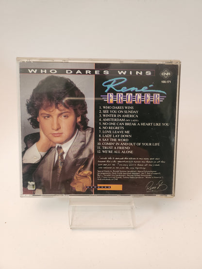 Rene Froger: Who Dares Wins CD