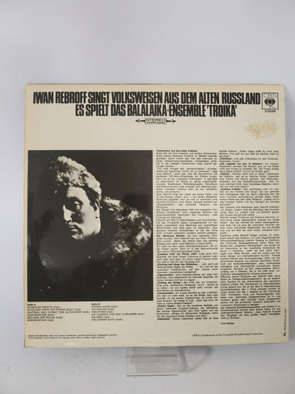 Iwan Rebroff singt Volksweisen aus dem Alten Russland LP Vinyl