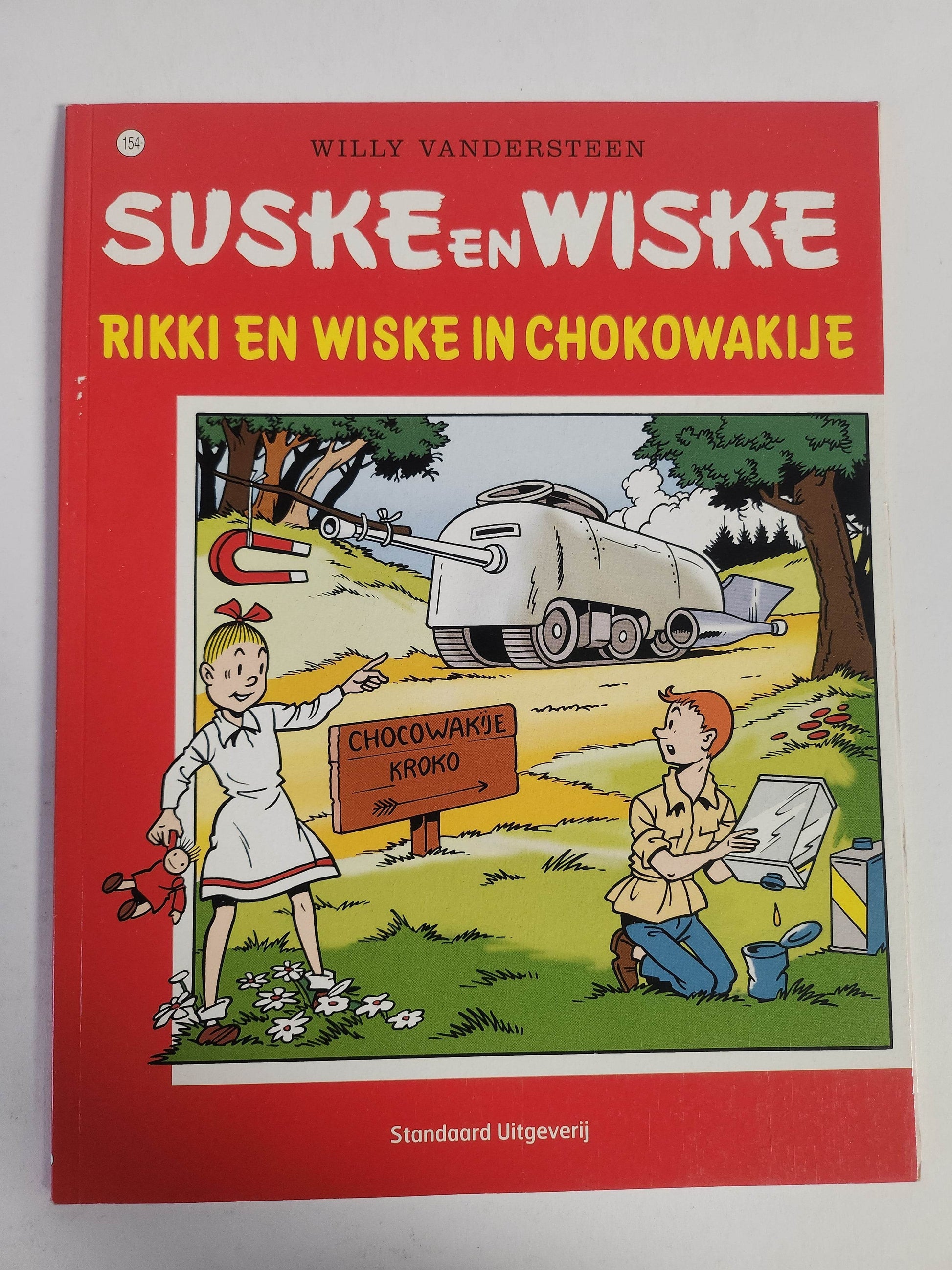 154: Rikki en Wiske in Chocowakije Suske en Wiske - Feniks Gameshop