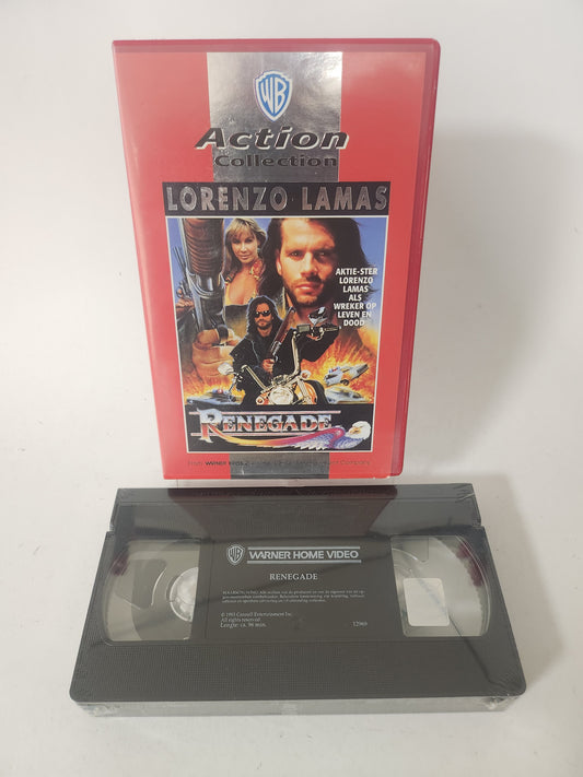 Renegade geseald VHS