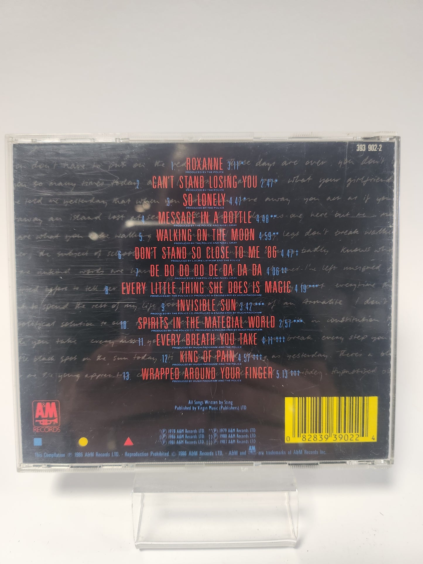 Police: Every Breath you Take CD