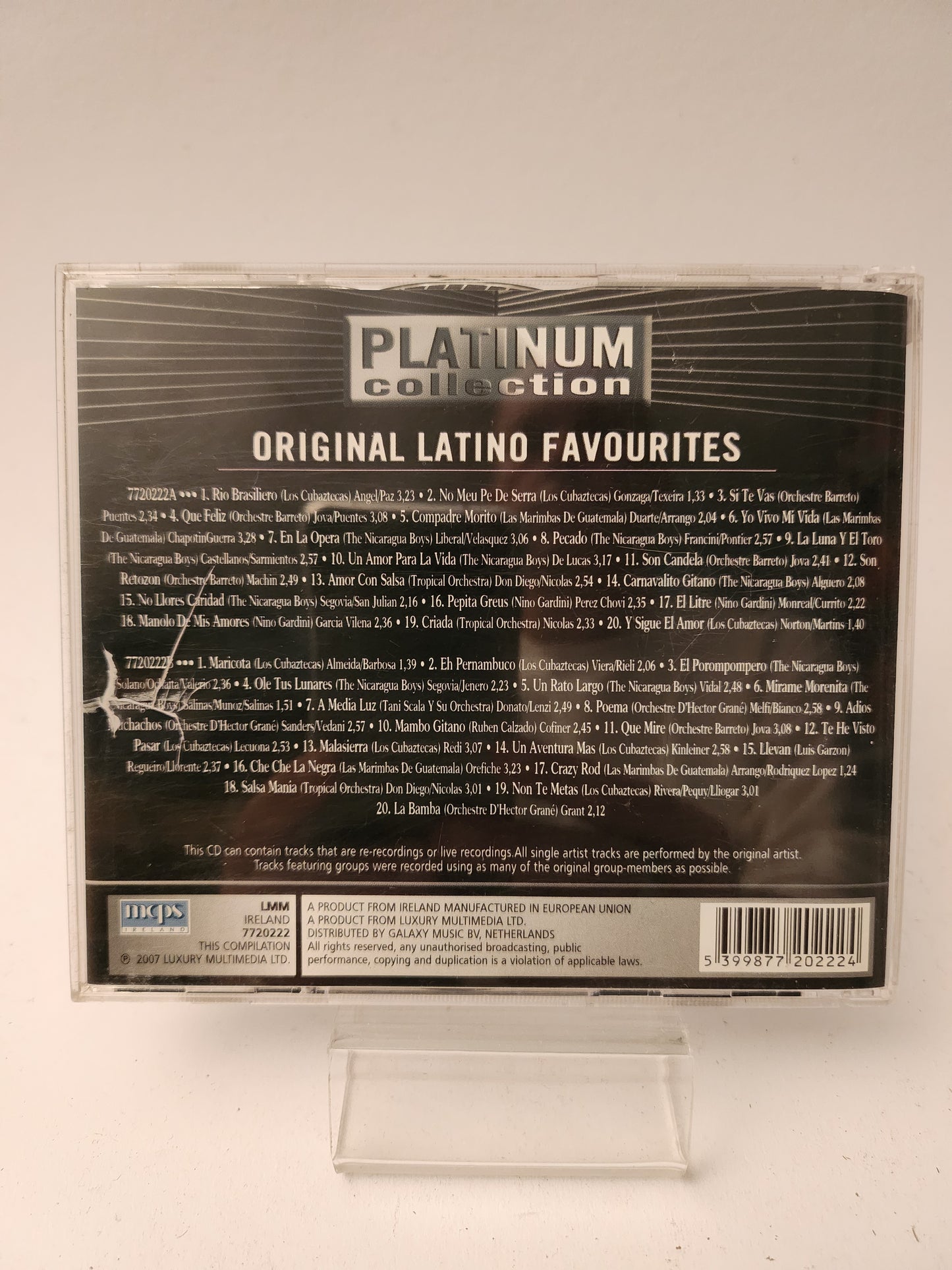 Original Latino Favourites CD