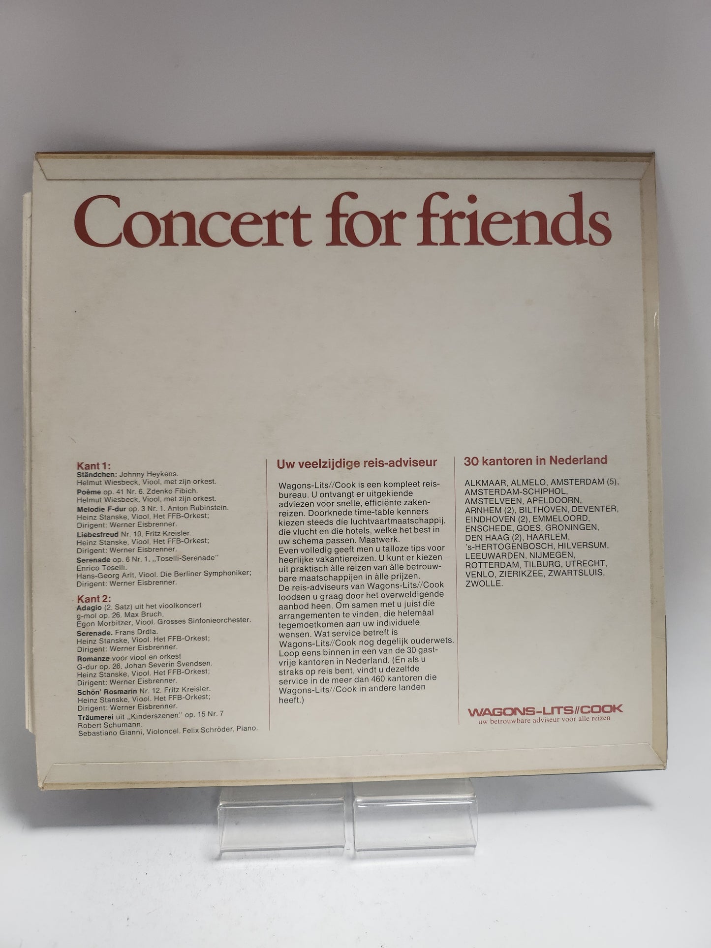 Concert for Friends LP Vinyl