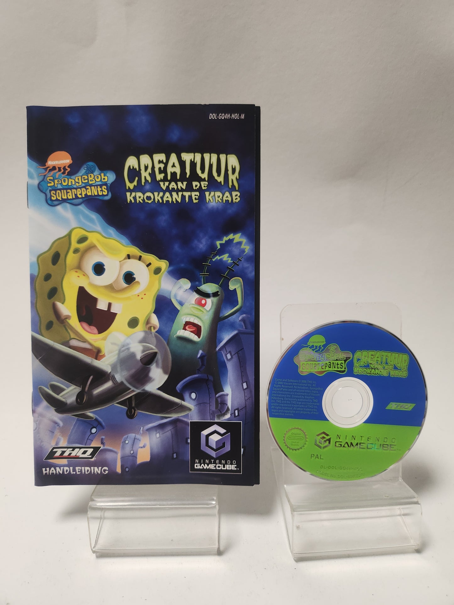 SpongeBob SquarePants Creatuur van de Krokante Krab Nintendo Gamecube