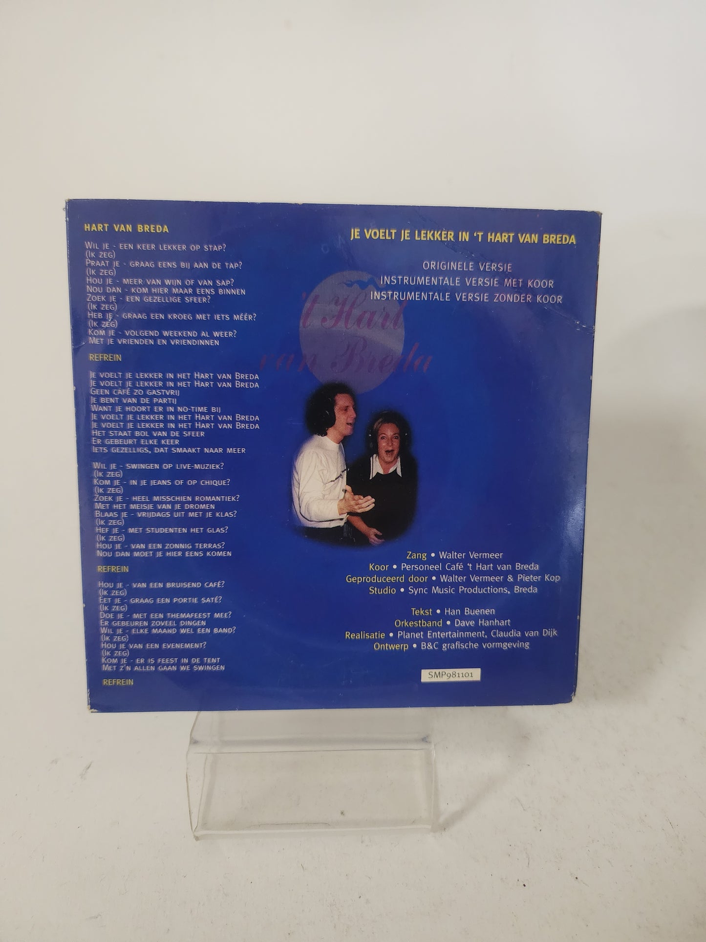 Je Voelt je Lekker in 't Hart van Breda CD Single