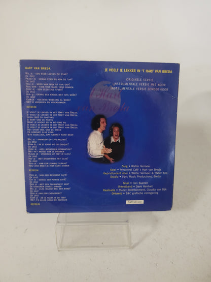 Je Voelt je Lekker in 't Hart van Breda CD Single