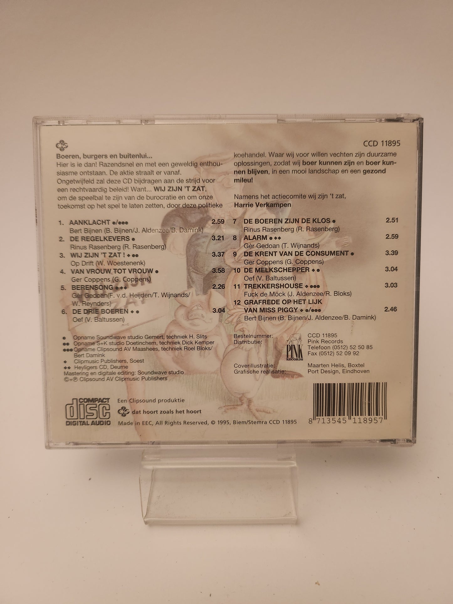 Wij Zijn 't Zat CD