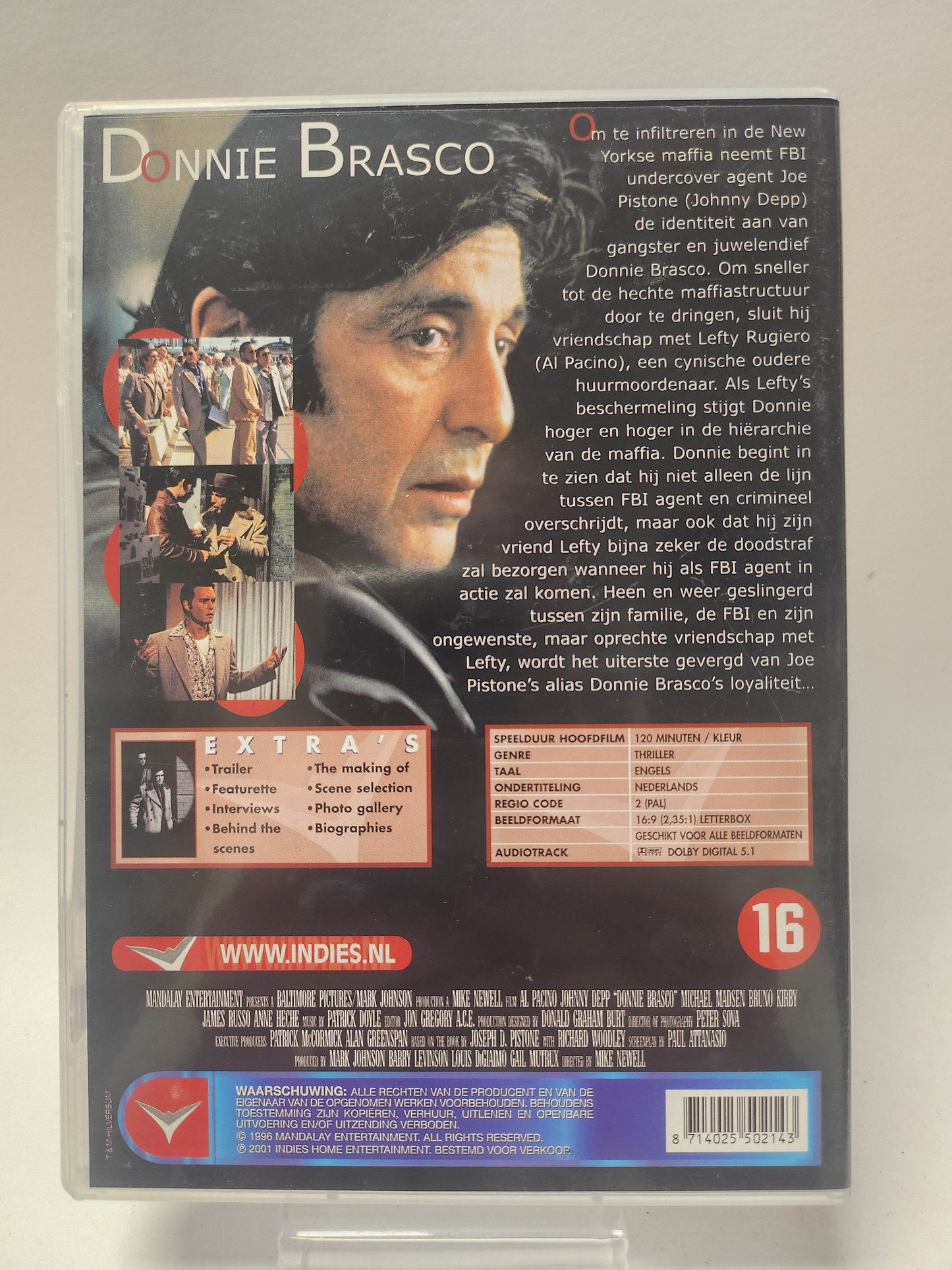 Donnie Brasco DVD - Feniks Gameshop