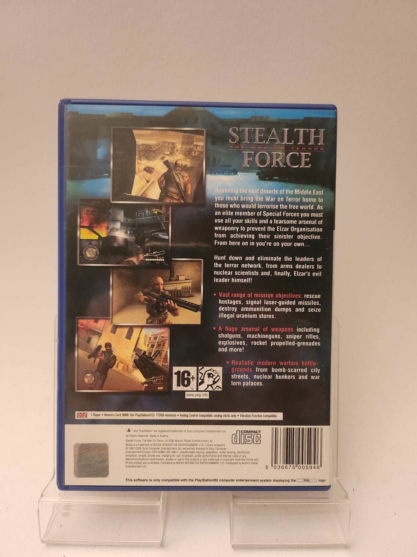 Stealth Force: the War on Terror Playstation 2