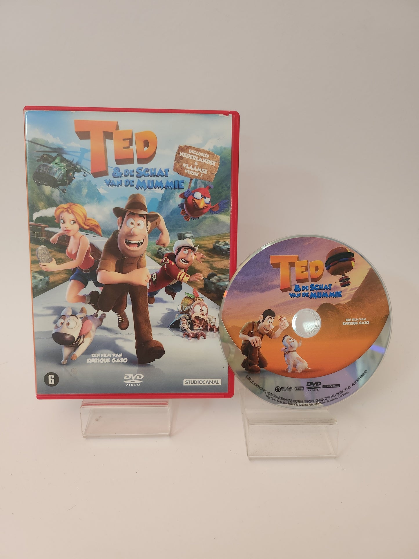 Ted & de Schat van de Mummie DVD Kids