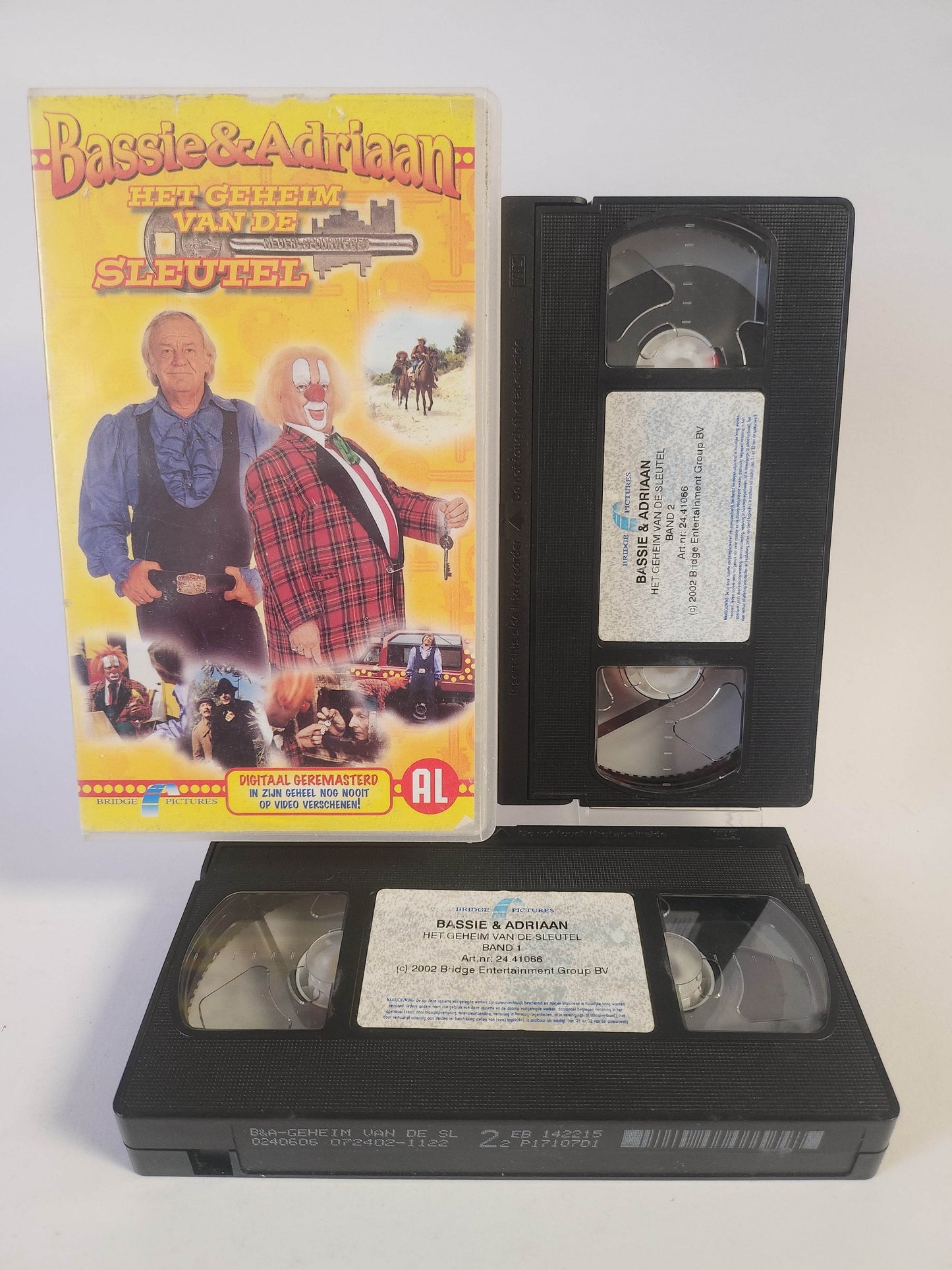 Bassie & Adriaan het Geheim van de Sleutel VHS - Feniks Gameshop