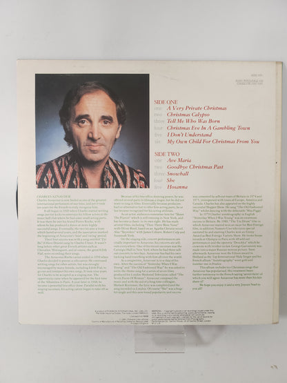 Ny Christmas Album: Charles Aznavour LP Vinyl