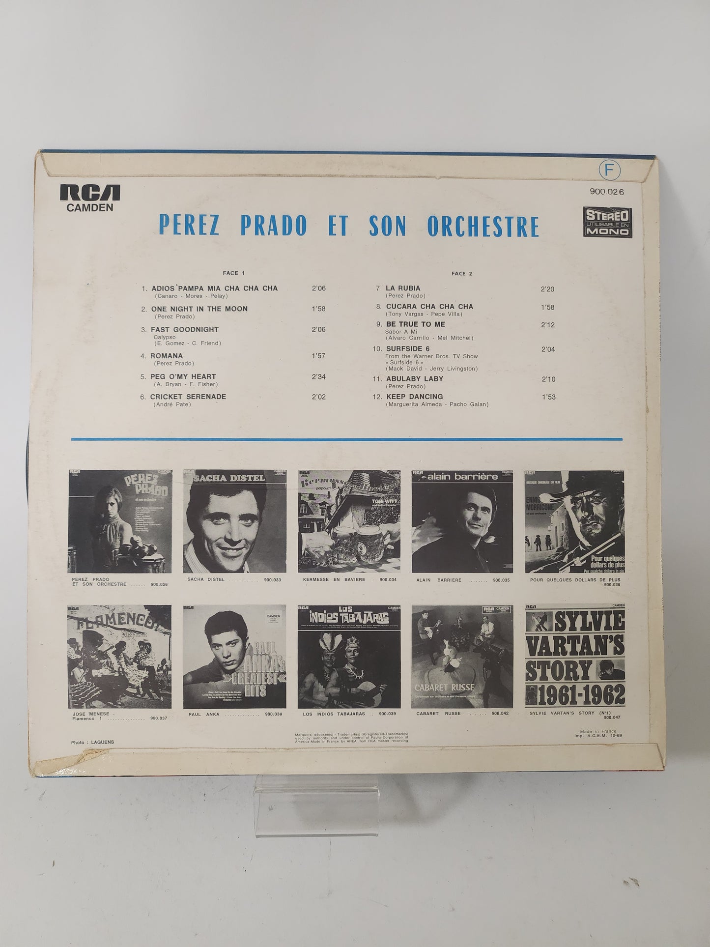 Perez Prado et son Orchestre LP Vinyl