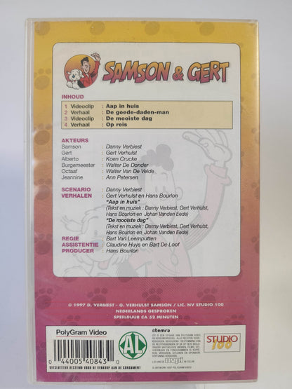 Samson & Gert de Goede-Daden-Man deel 7 VHS - Feniks Gameshop