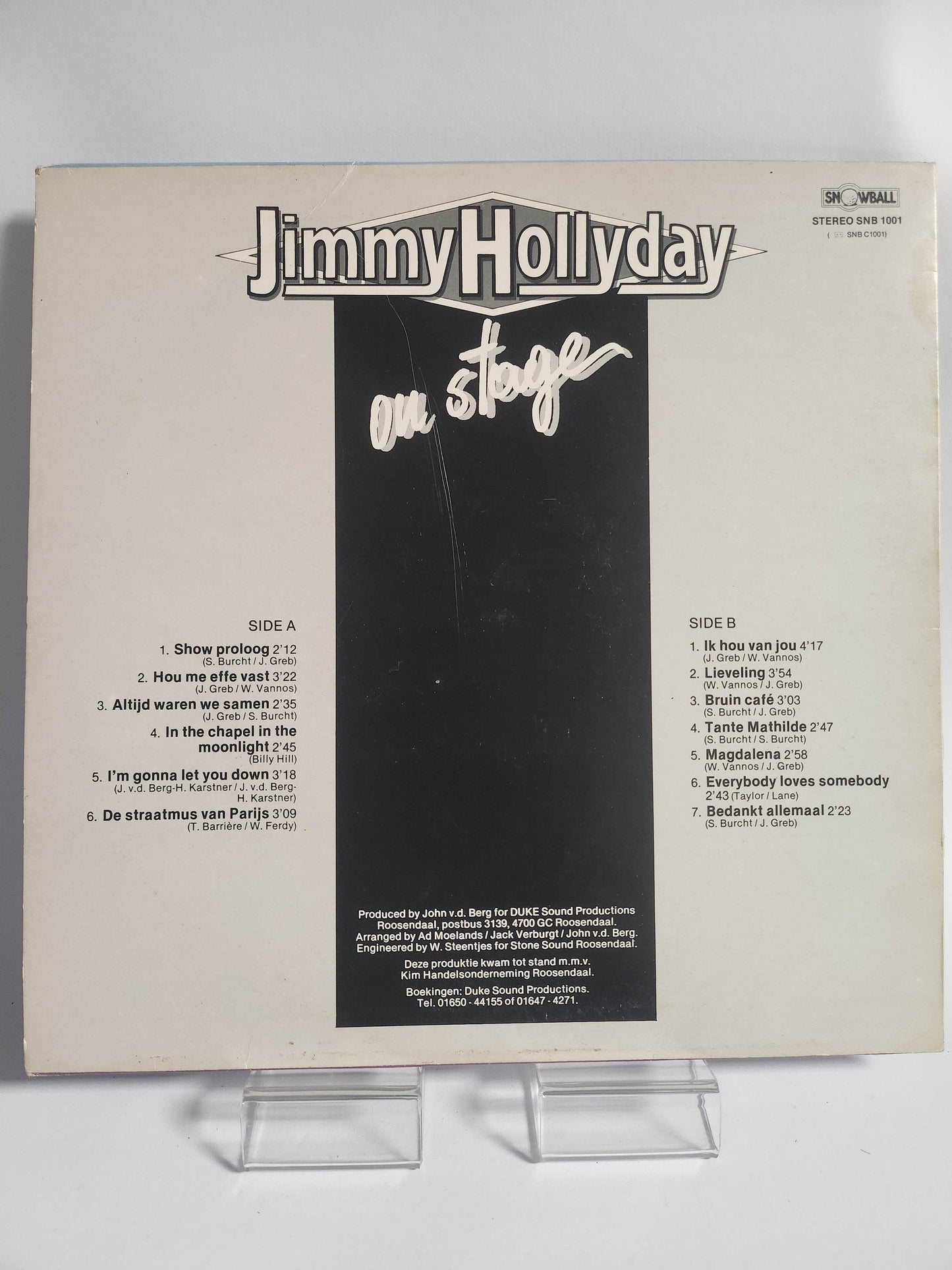 Jimmy Hollyday: On Stage LP Vinyl - Feniks Gameshop